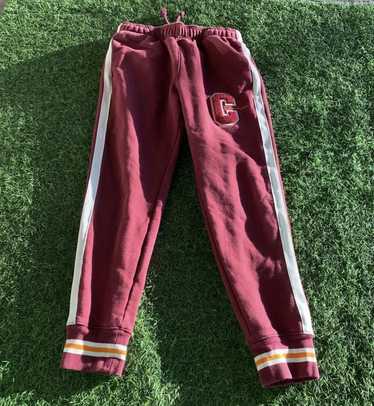 FIGS High Waisted Zamora Joggers in Burgundy STYLE #W225W2012P