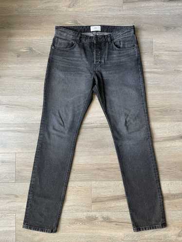 AMI AMI Black Vintage Wash Jeans - image 1