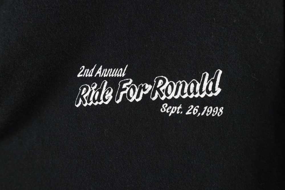 Vintage Vintage 90s Out Ride For Ronald Motorcycl… - image 4