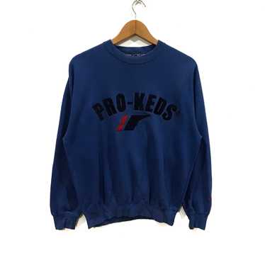 Vintage Pro Keds Big Logo Sweatshirts Embroidery Logo Pullover Jumper Nice hot Design