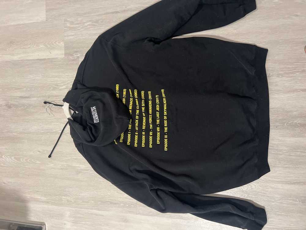 Vetements Vetements Star Wars Logo Hoodie - image 3