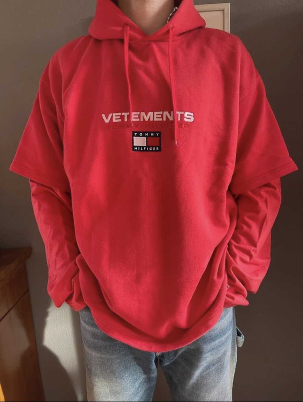 Vetements Vetements hoodie x Tommy Hilfiger - image 1