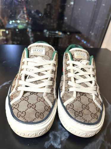 Gucci Monogram Lace-up Low Top Sneaker Gucci 1977 