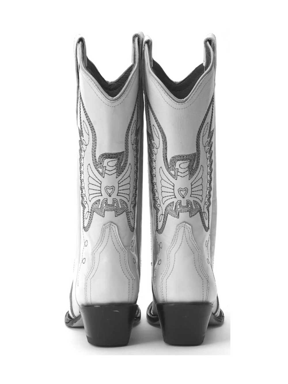 Montserrat Messeguer Leather Western Cowboy Boots - image 8