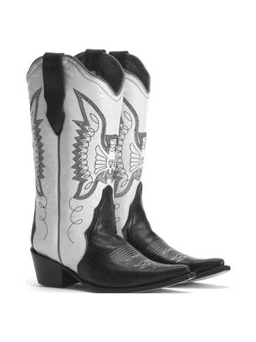 Montserrat Messeguer Leather Western Cowboy Boots