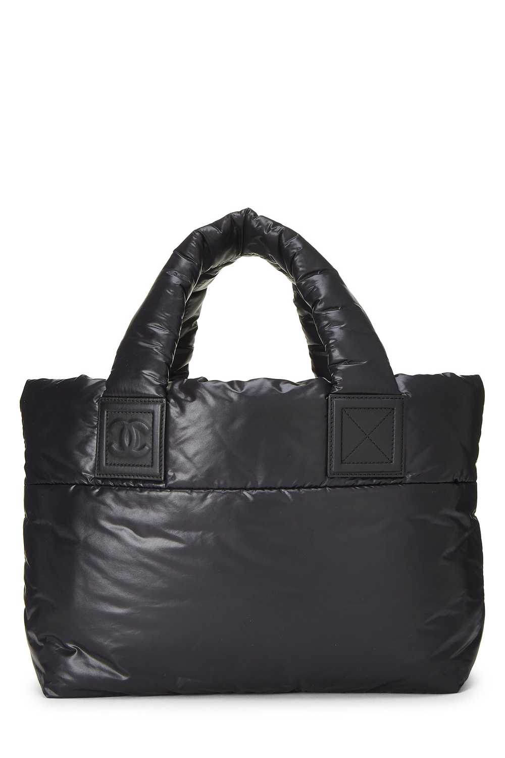 Black Nylon Coco Cocoon Tote Small - image 1