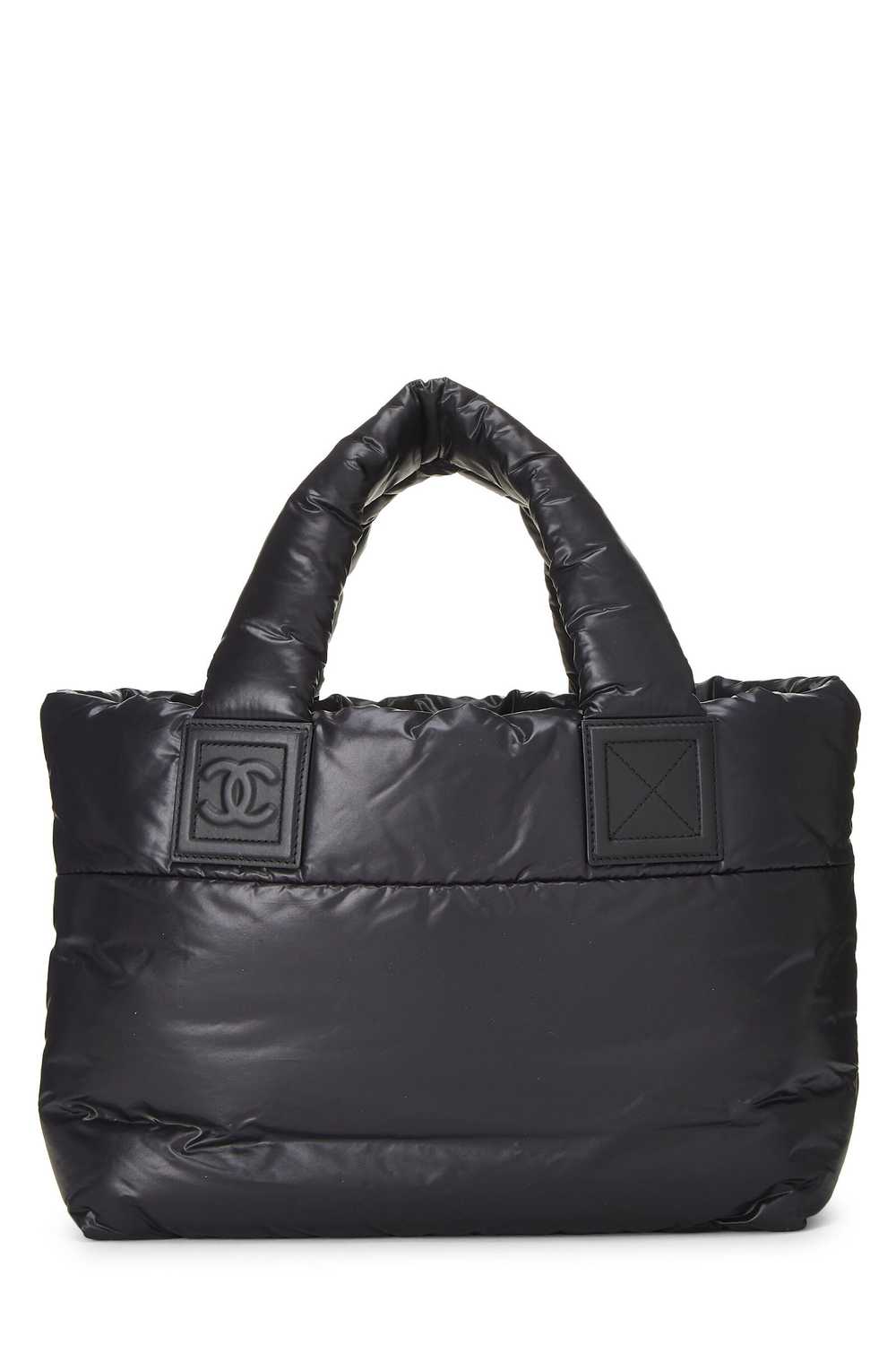 Black Nylon Coco Cocoon Tote Small - image 5