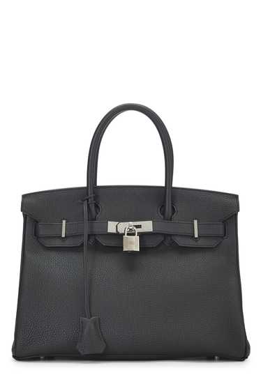 Black Togo Birkin 30