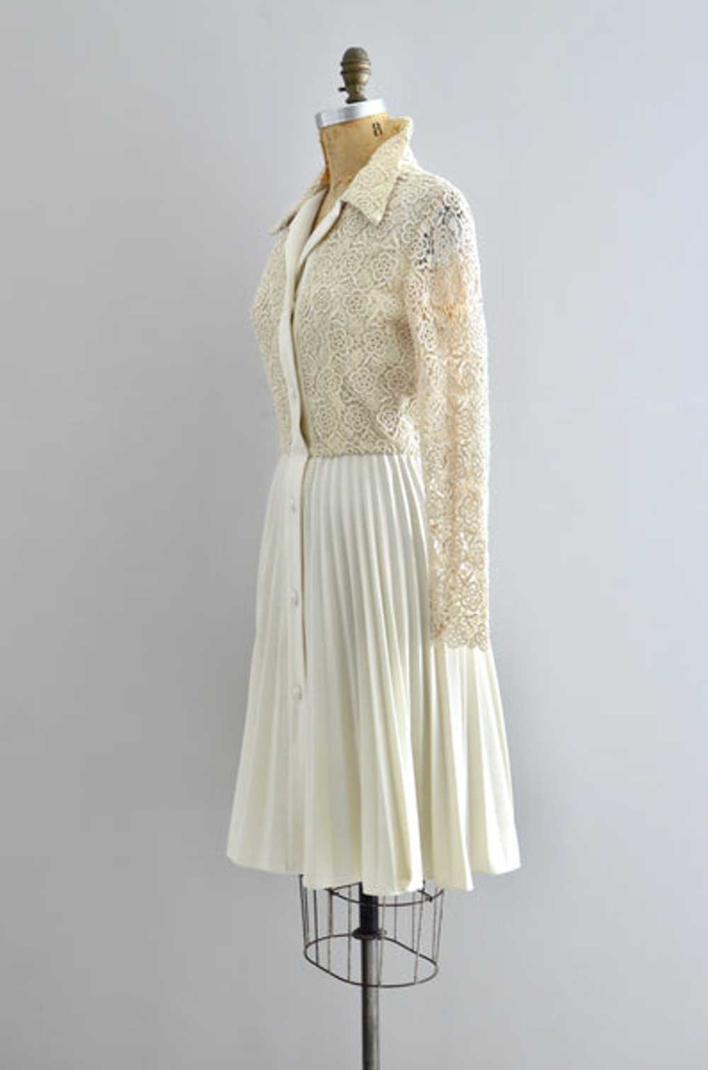 1970s Lace Dress - image 6