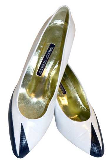10B Walter Steiger Vintage Handmade Shoes Italy