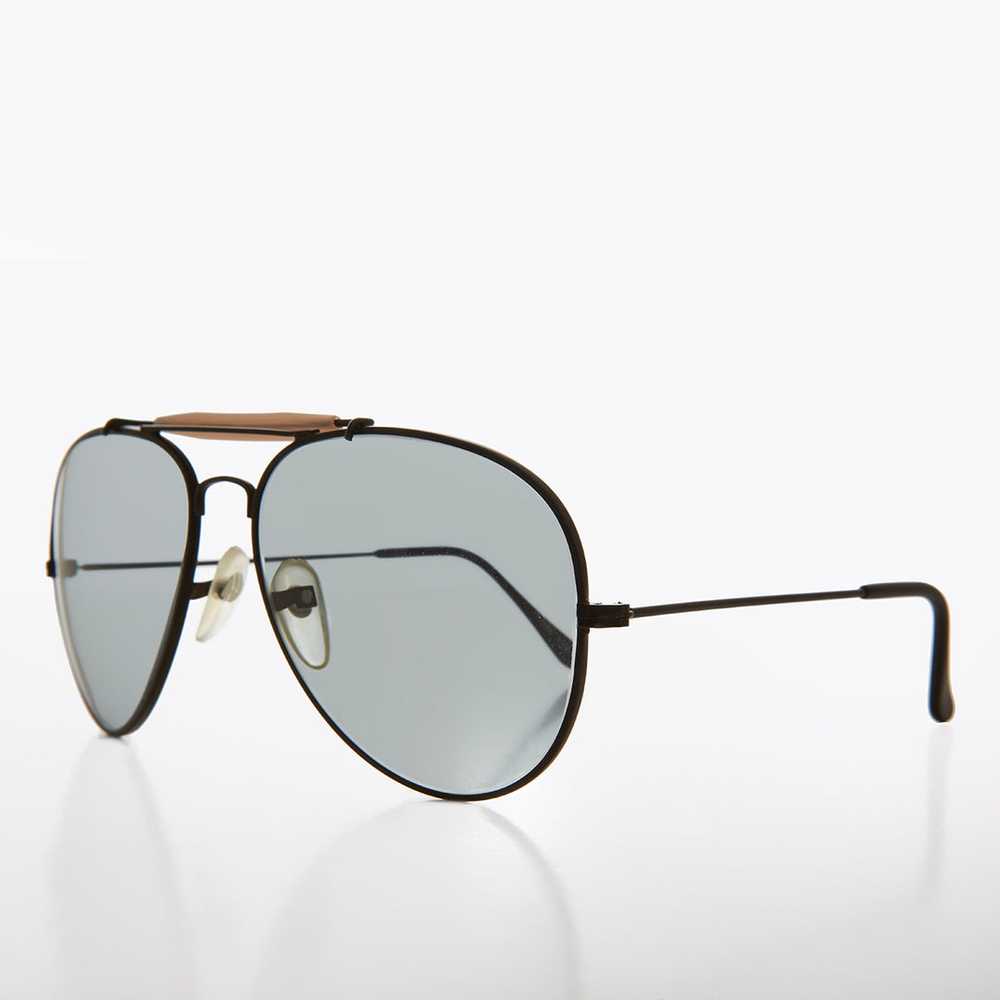 Pilot Sunglasses with Transition Lenses - Bud - image 2