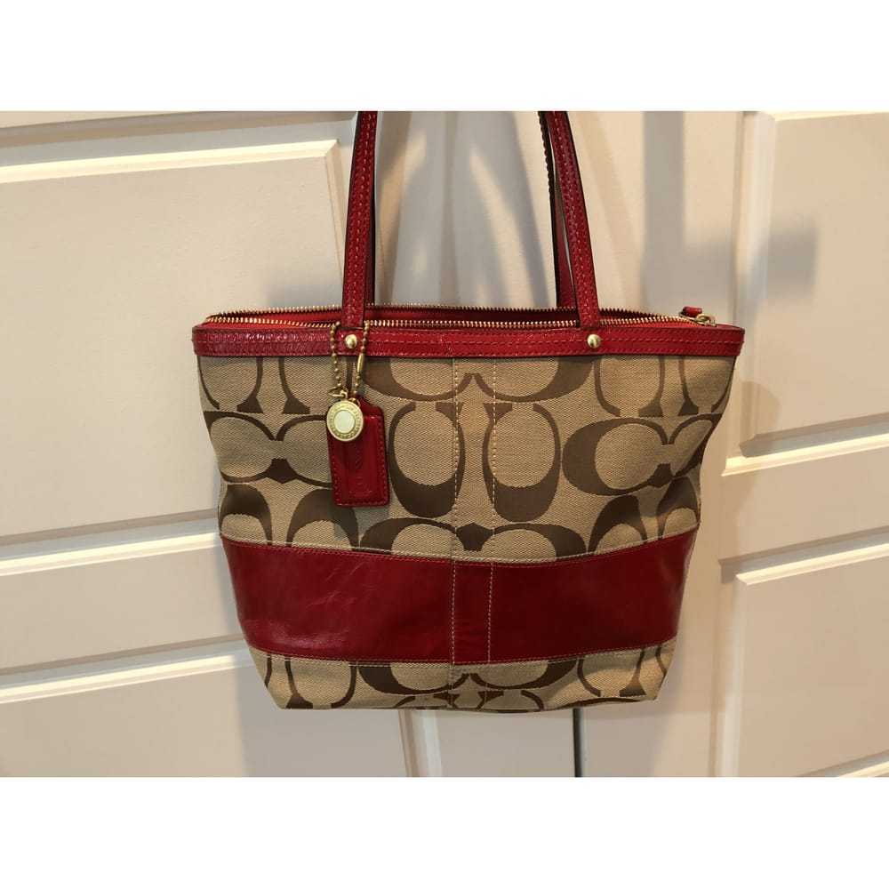 Coach Patent leather tote - image 2