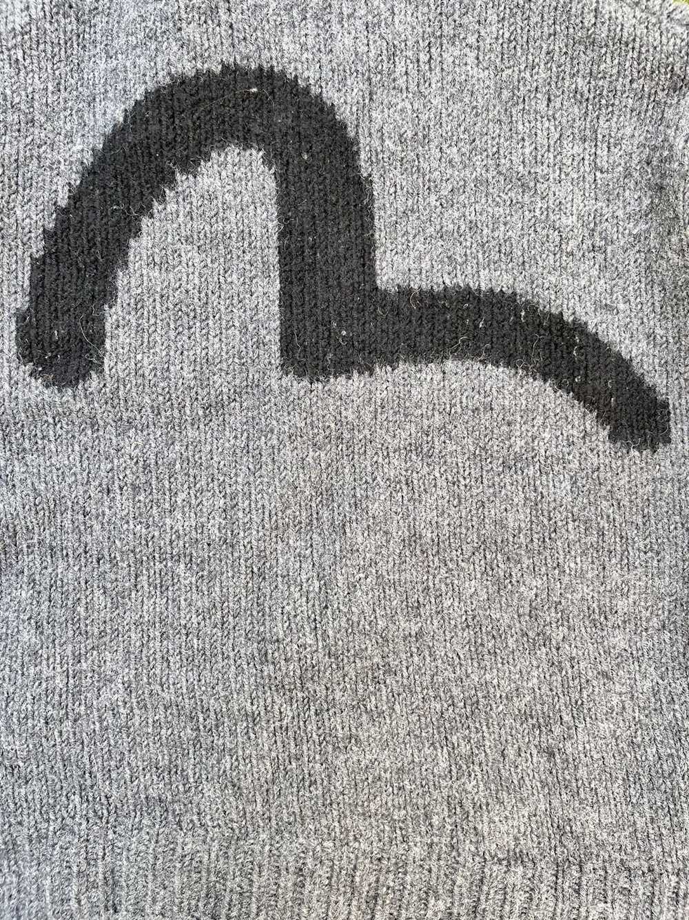 Evisu evisu knitted zip hoodie - image 7