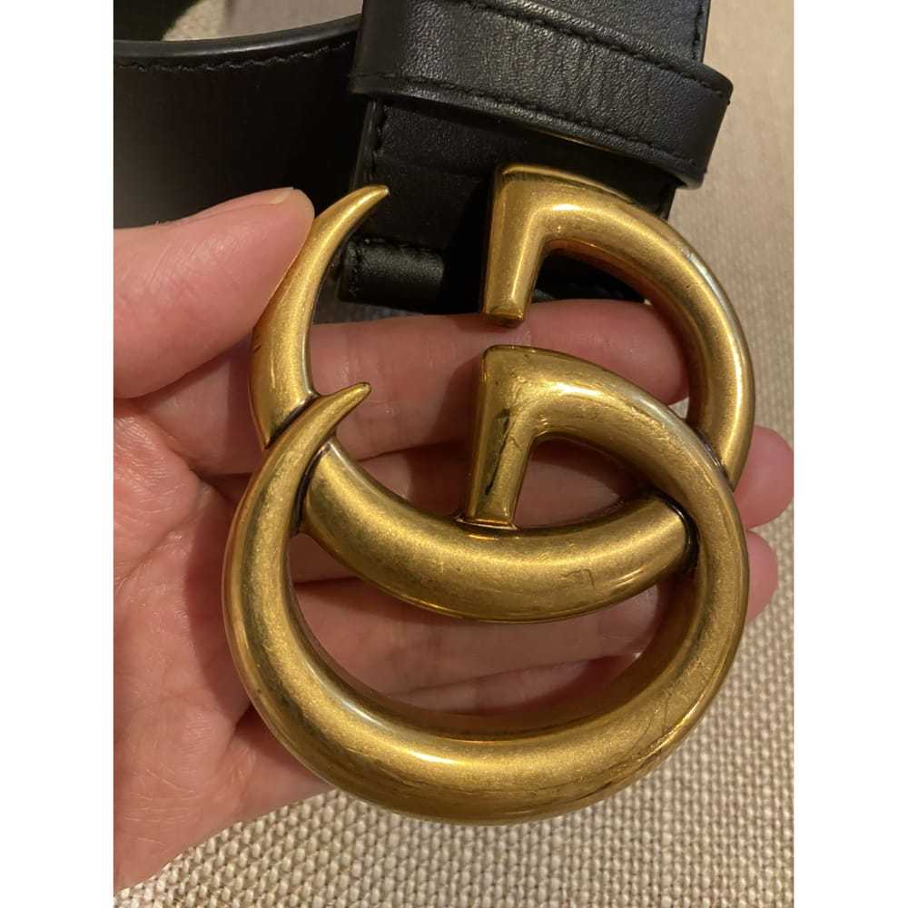 Gucci Gg Buckle leather belt - image 2