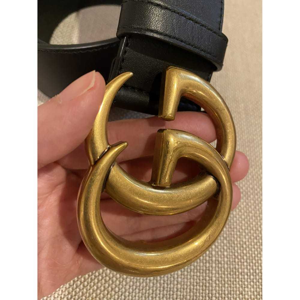 Gucci Gg Buckle leather belt - image 3