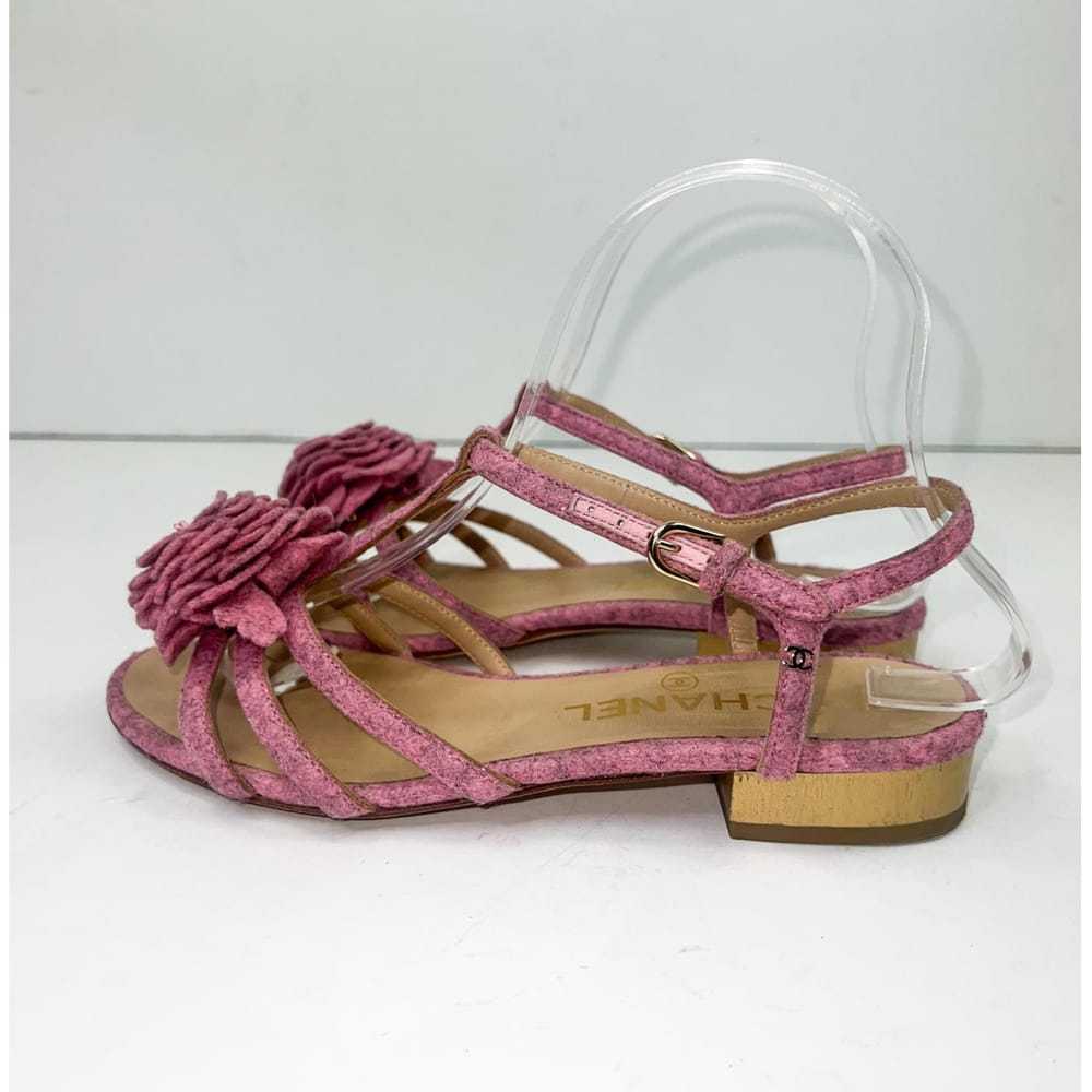 Chanel Tweed sandal - image 8