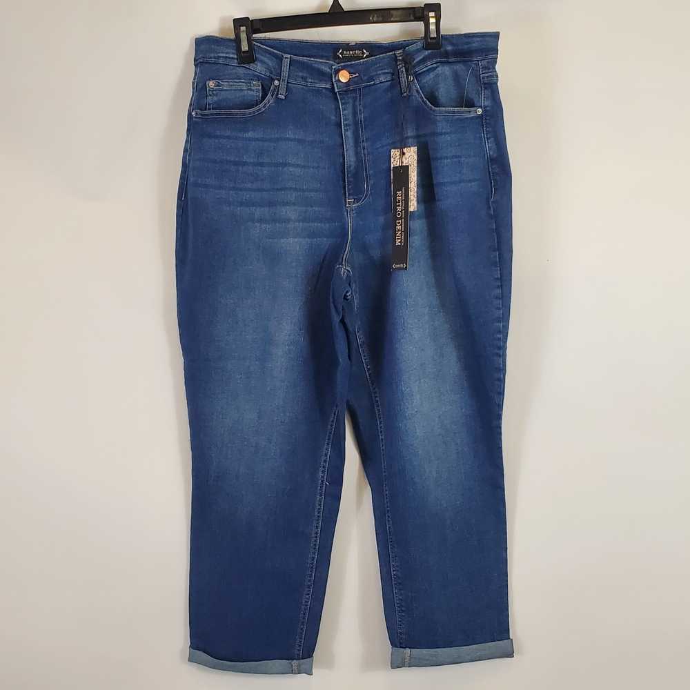 Nanette Lepore Women Blue Jeans Sz 16 NWT - image 1