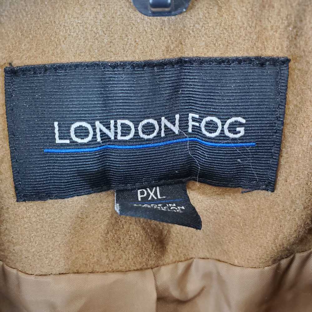 London Fog Women Brown Wool Coat Sz PXL - image 2