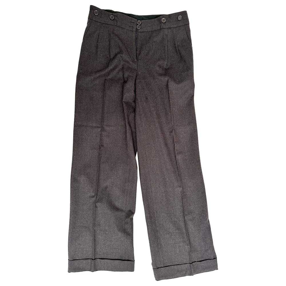 【関税&送料込】Moschino Virgin Wool Pants Moschino Wool large pants