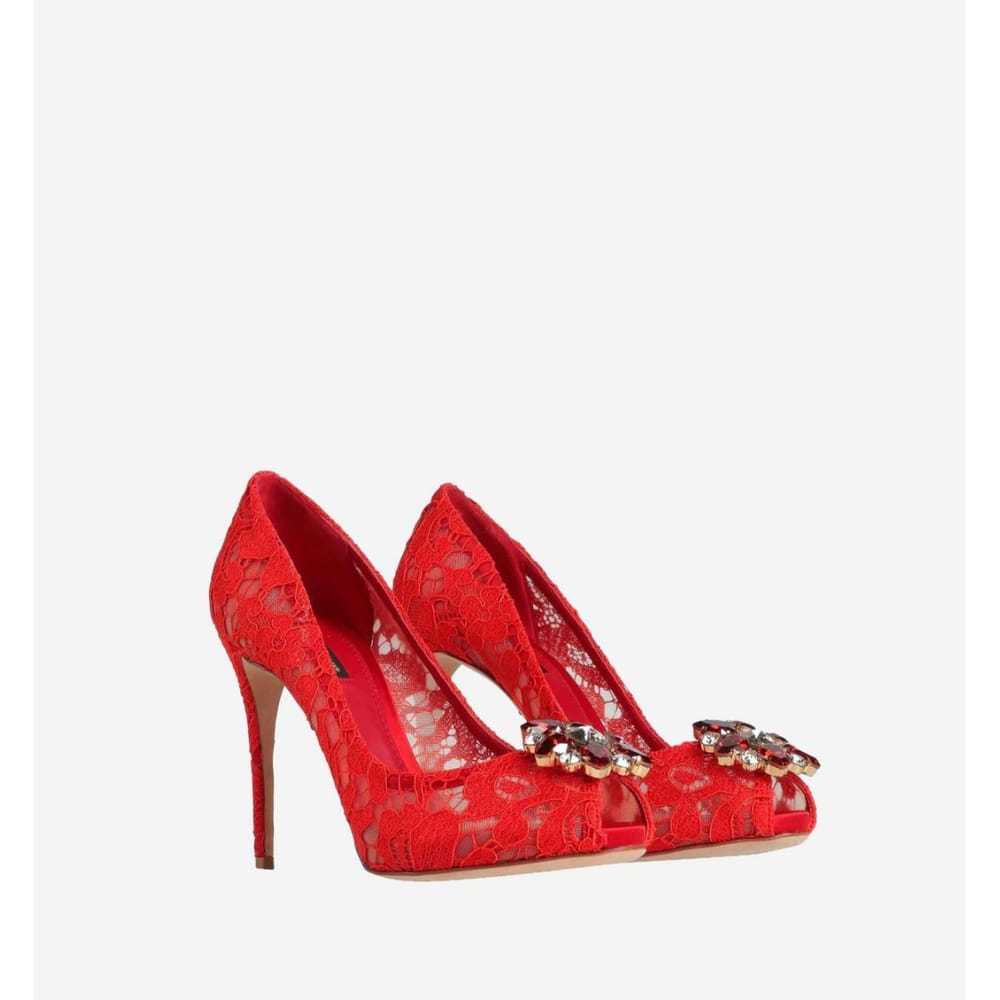 Dolce & Gabbana Taormina cloth heels - image 2