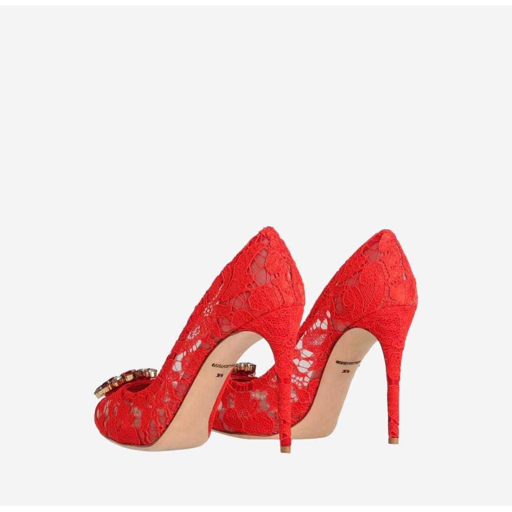 Dolce & Gabbana Taormina cloth heels - image 4