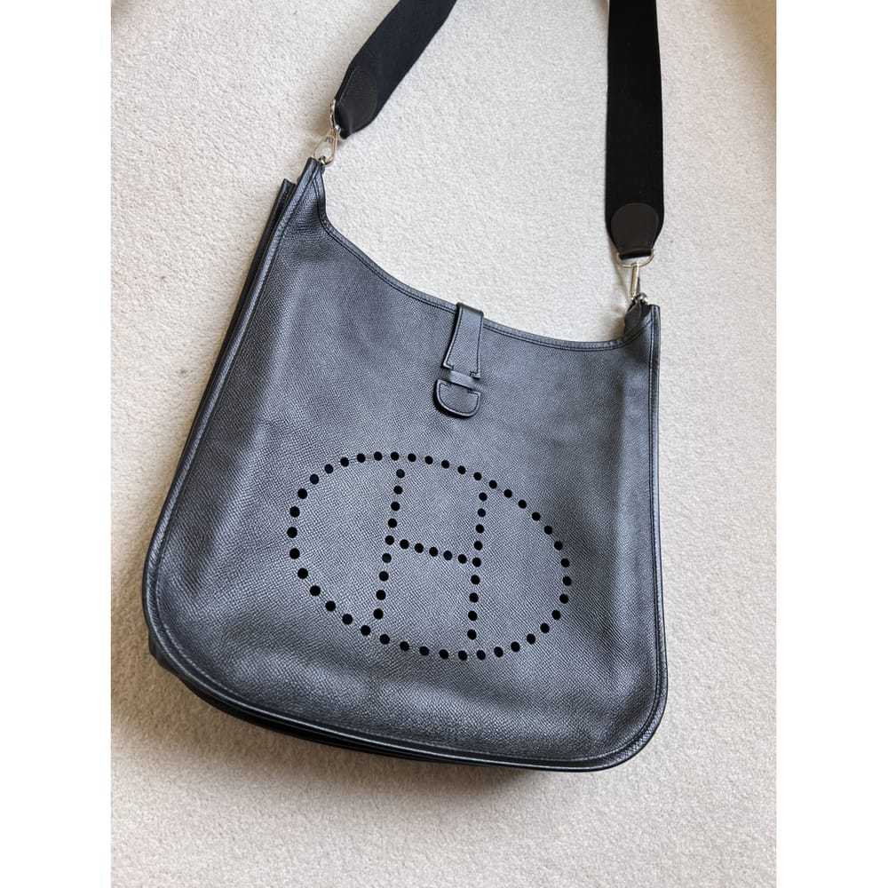 Hermès Evelyne Sellier leather handbag - image 2