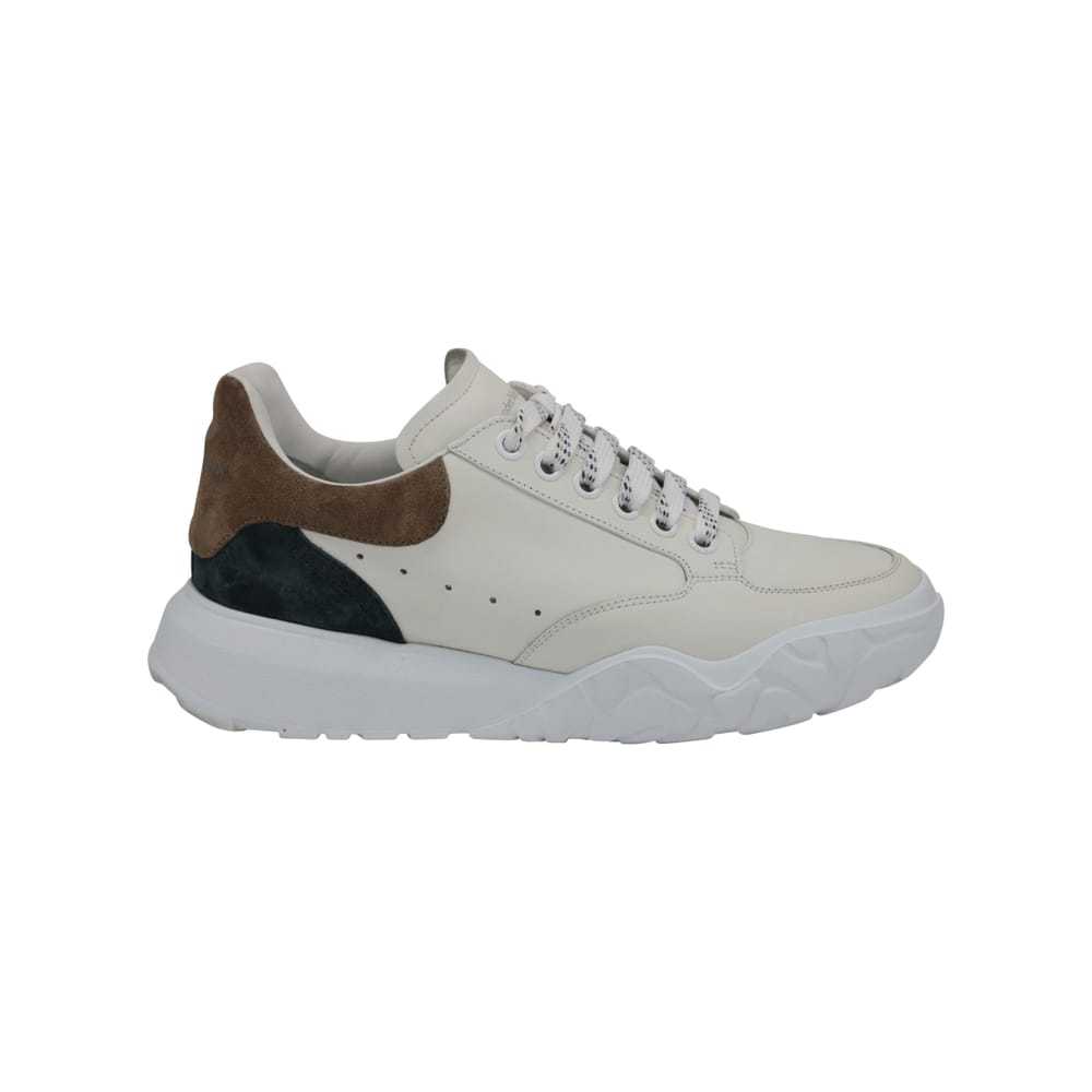 Alexander McQueen Leather low trainers - image 1