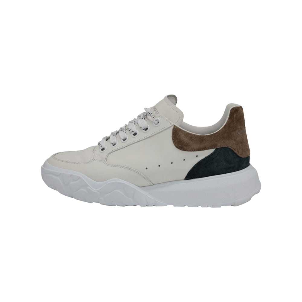 Alexander McQueen Leather low trainers - image 2