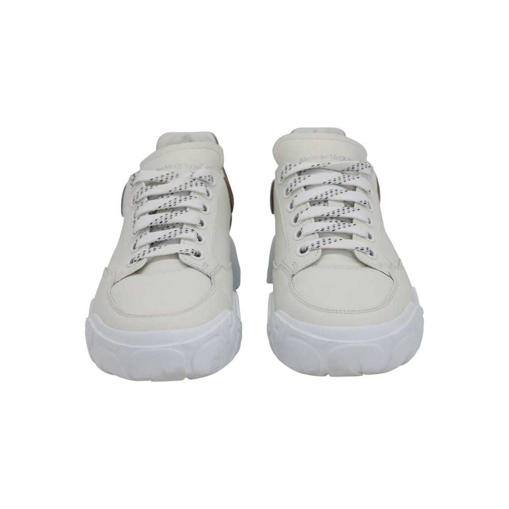 Alexander McQueen Leather low trainers - image 3