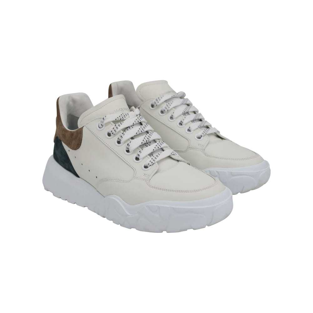 Alexander McQueen Leather low trainers - image 6