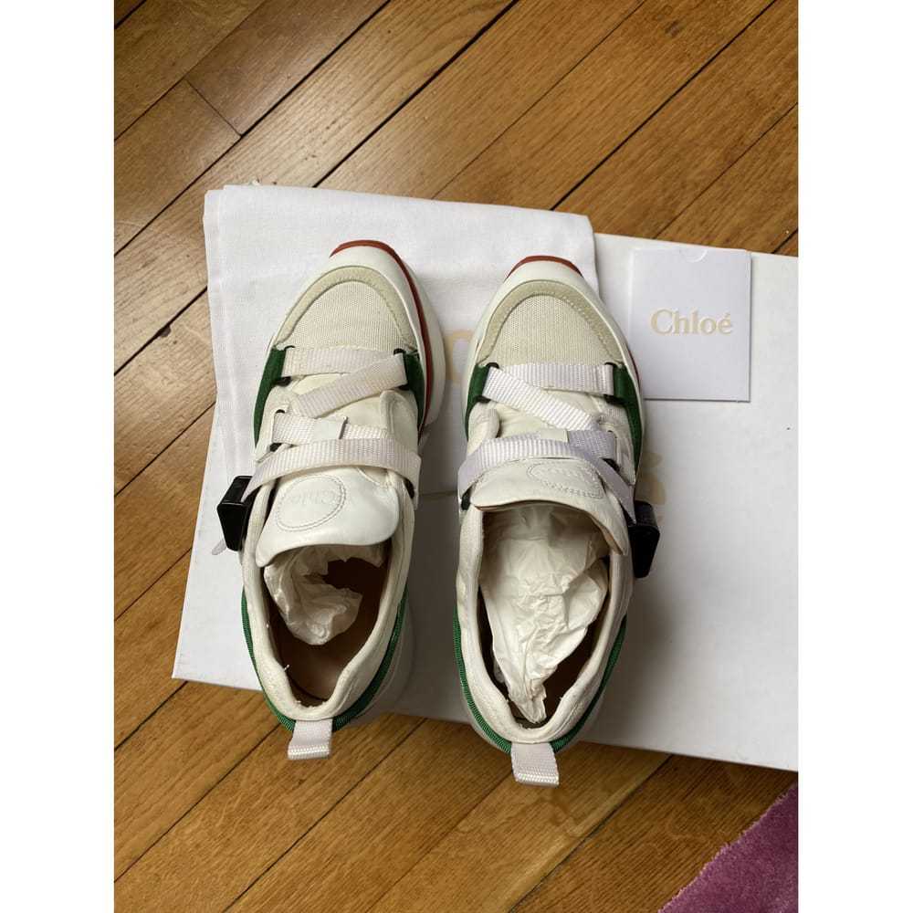 Chloé Sonnie leather trainers - image 2