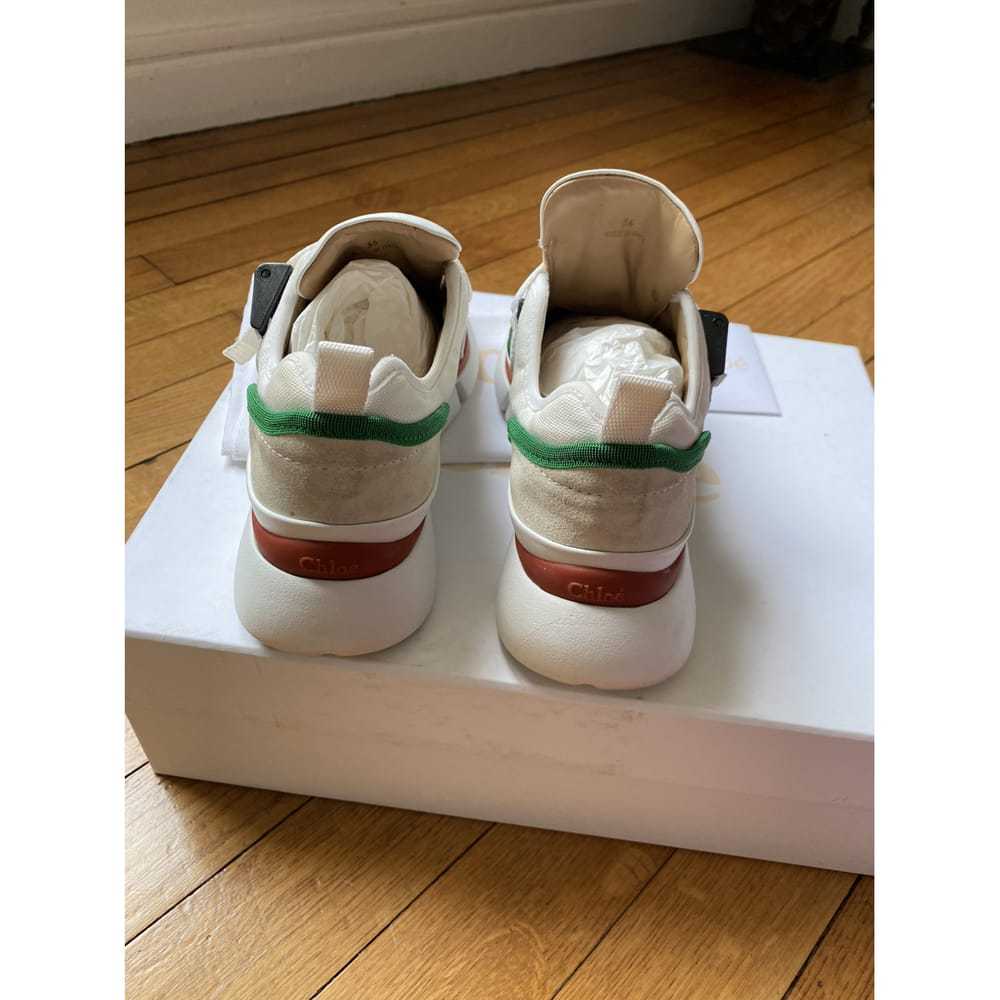 Chloé Sonnie leather trainers - image 3