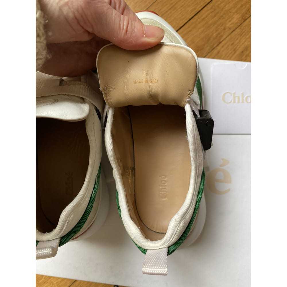 Chloé Sonnie leather trainers - image 7