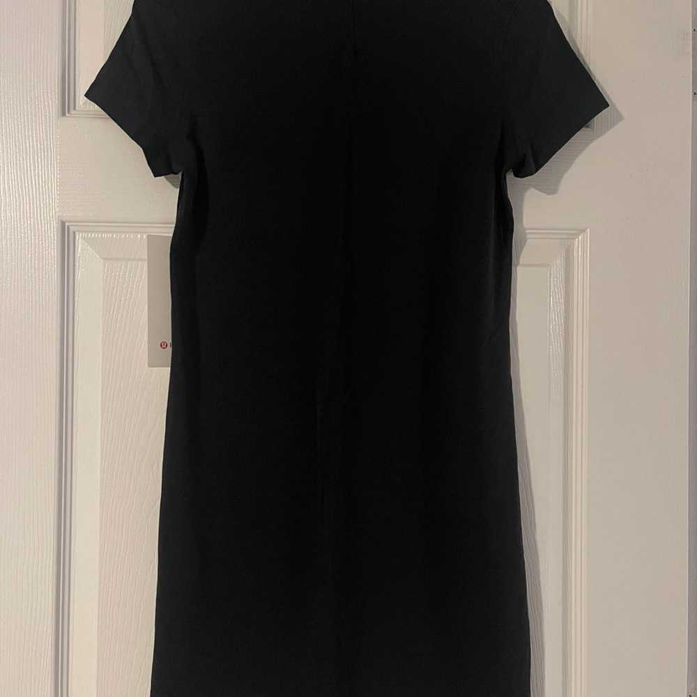 lululemon classic-fit cotton blend t-shirt dress - image 2