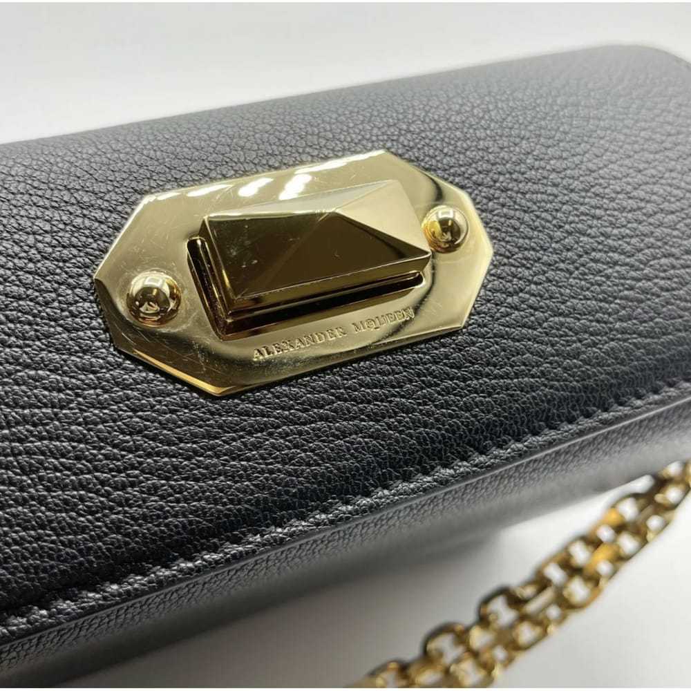 Alexander McQueen Box 19 leather handbag - image 4