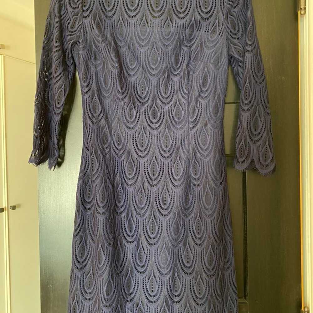 Lilly Pulizer Navy Lace Dress - image 1