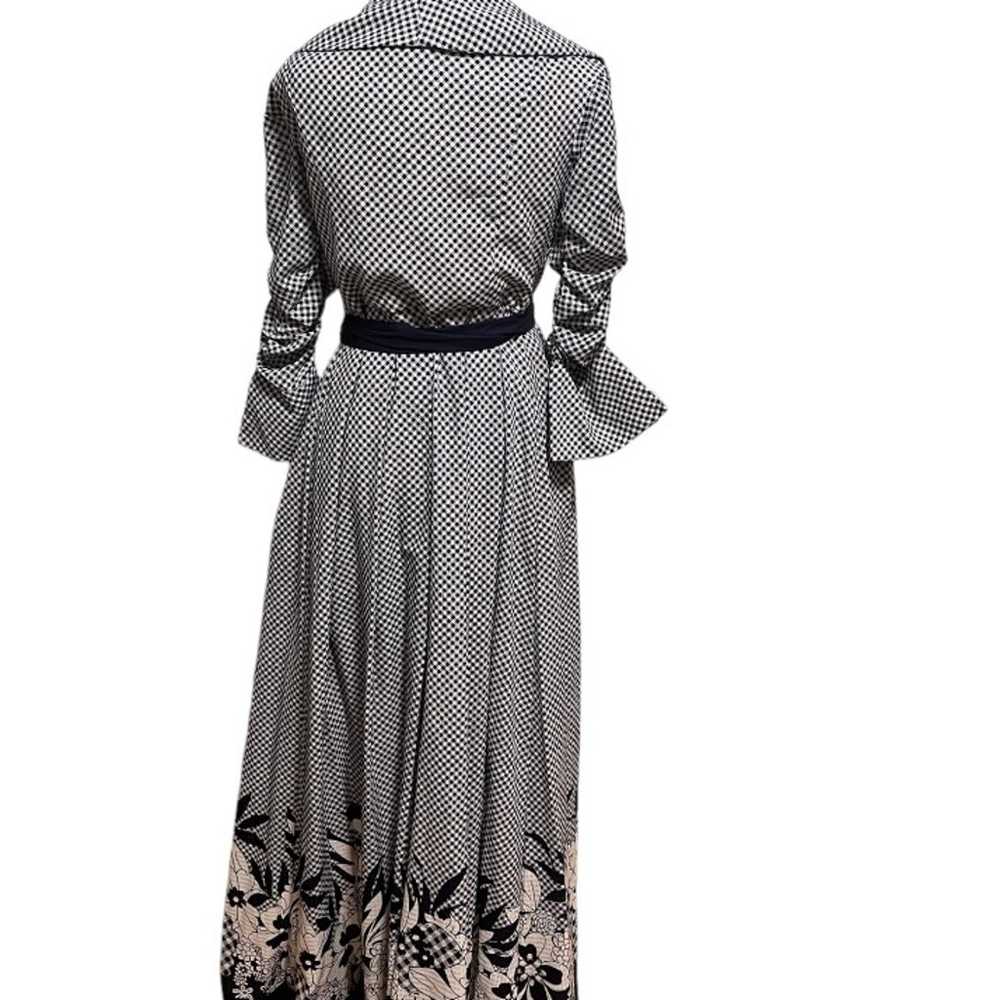 Ruched Sleeve Wrap Dress - image 2