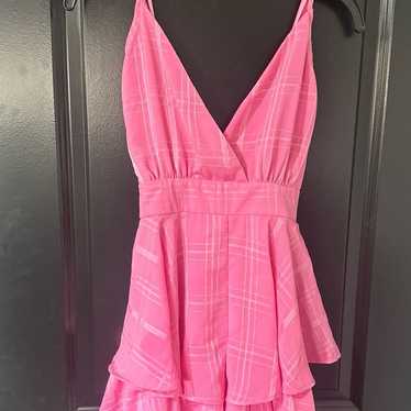 Pink Lilly Romper - Large - image 1