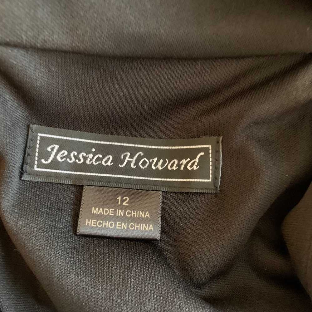 Jessica Howard formal black color dress size 12 - image 2