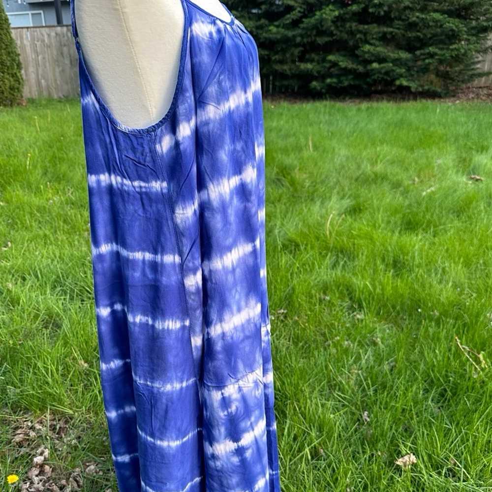 MERONA Maxi dress womens dye dress Sz L sleeveles… - image 4