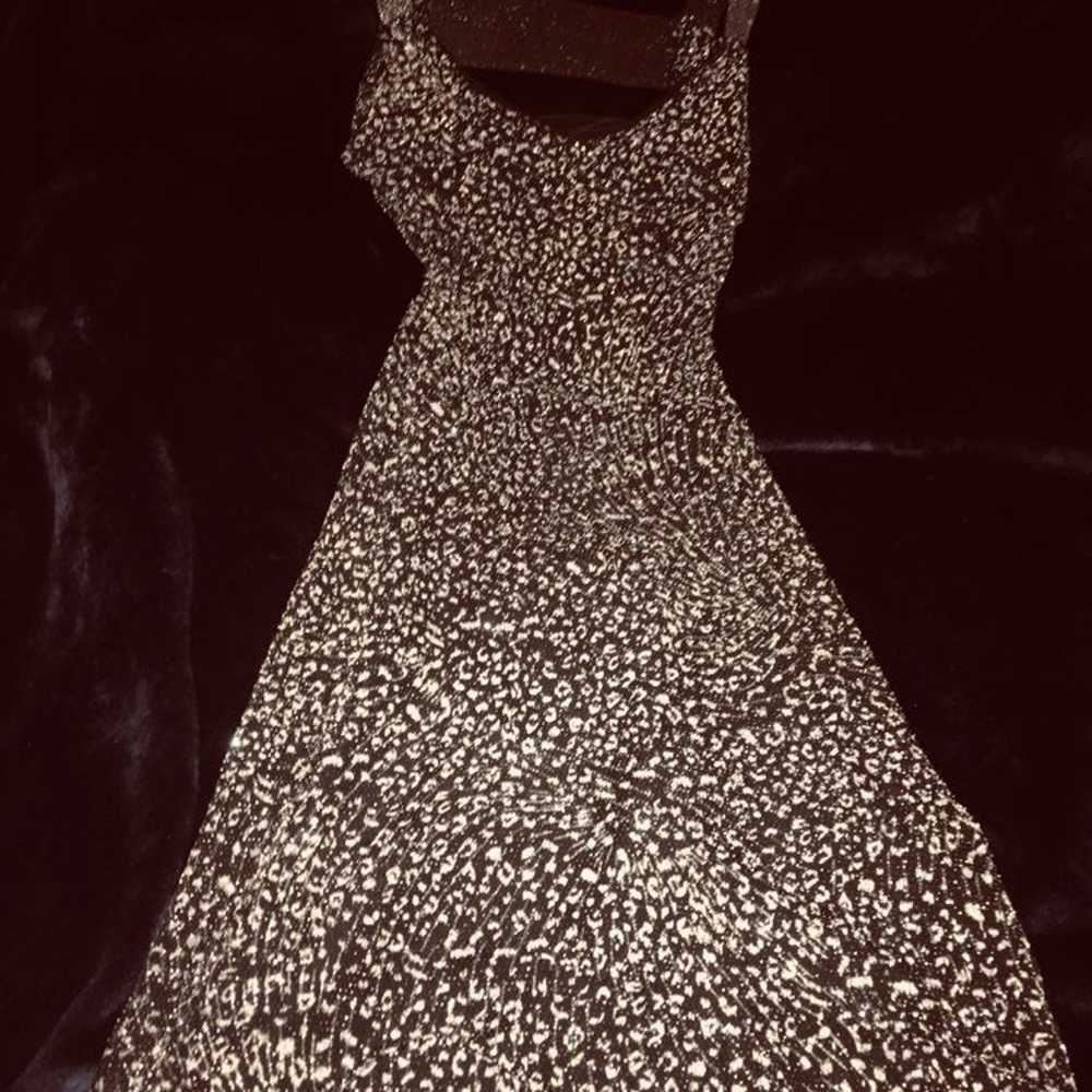 Classy sparkly black dress - image 1