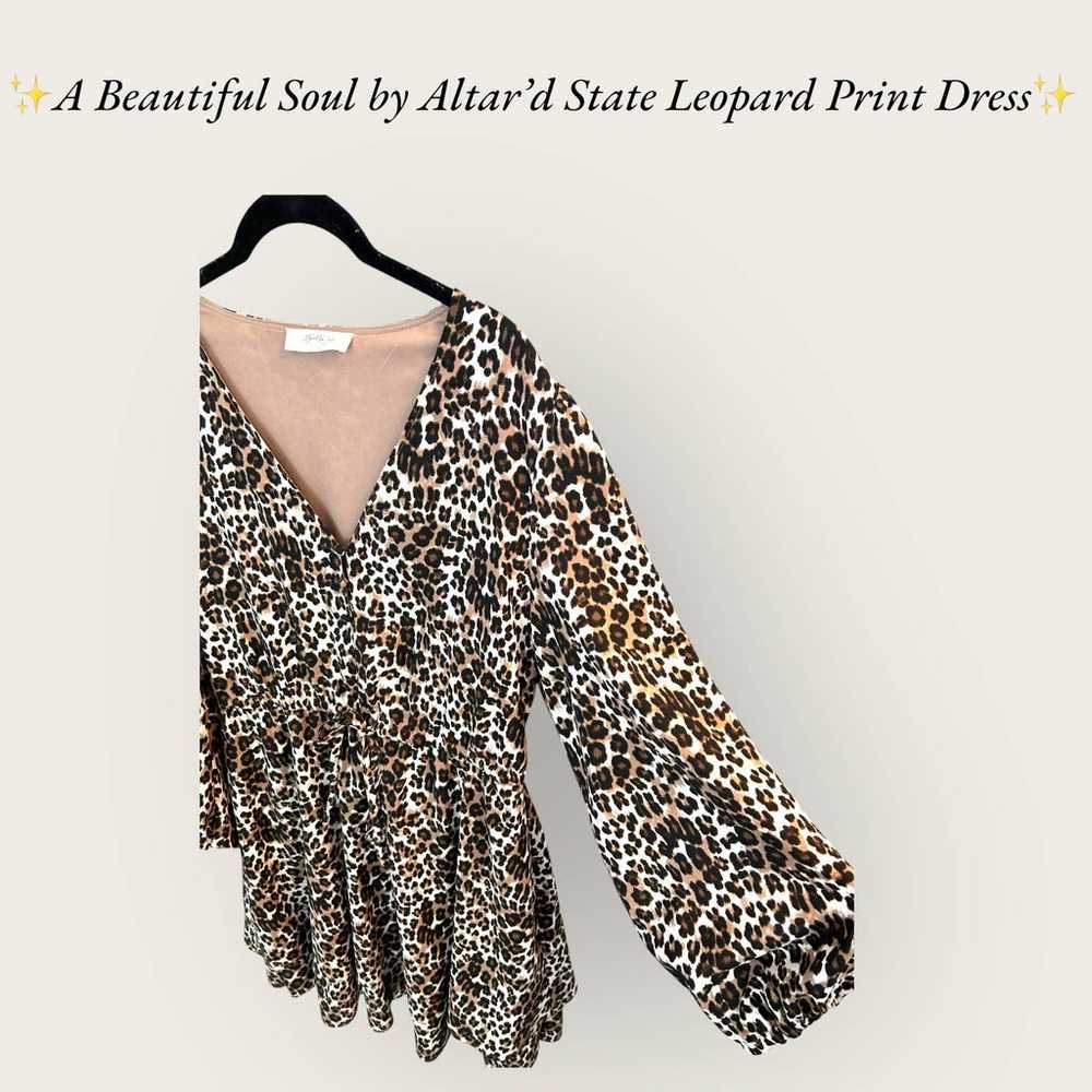 ✨NWOT A Beautiful Soul by Altar’d State Leopard P… - image 4