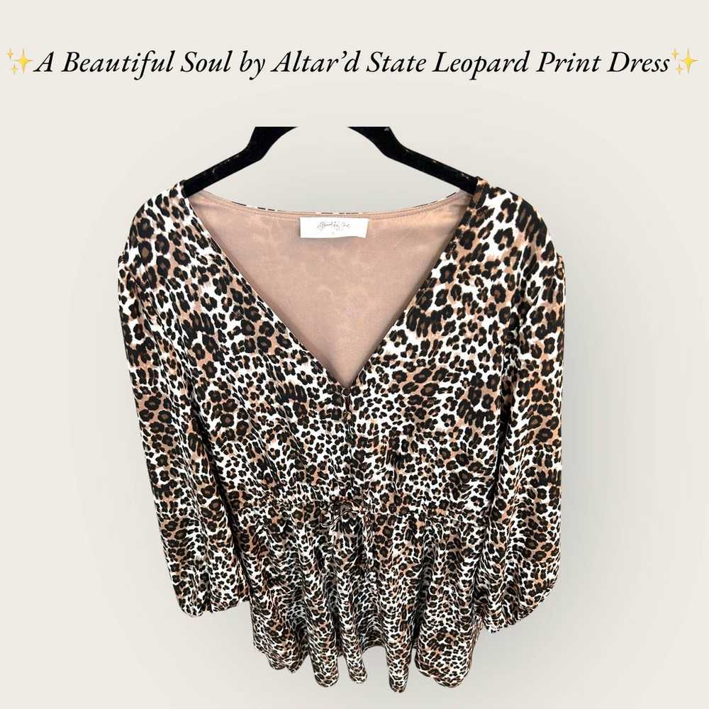 ✨NWOT A Beautiful Soul by Altar’d State Leopard P… - image 5
