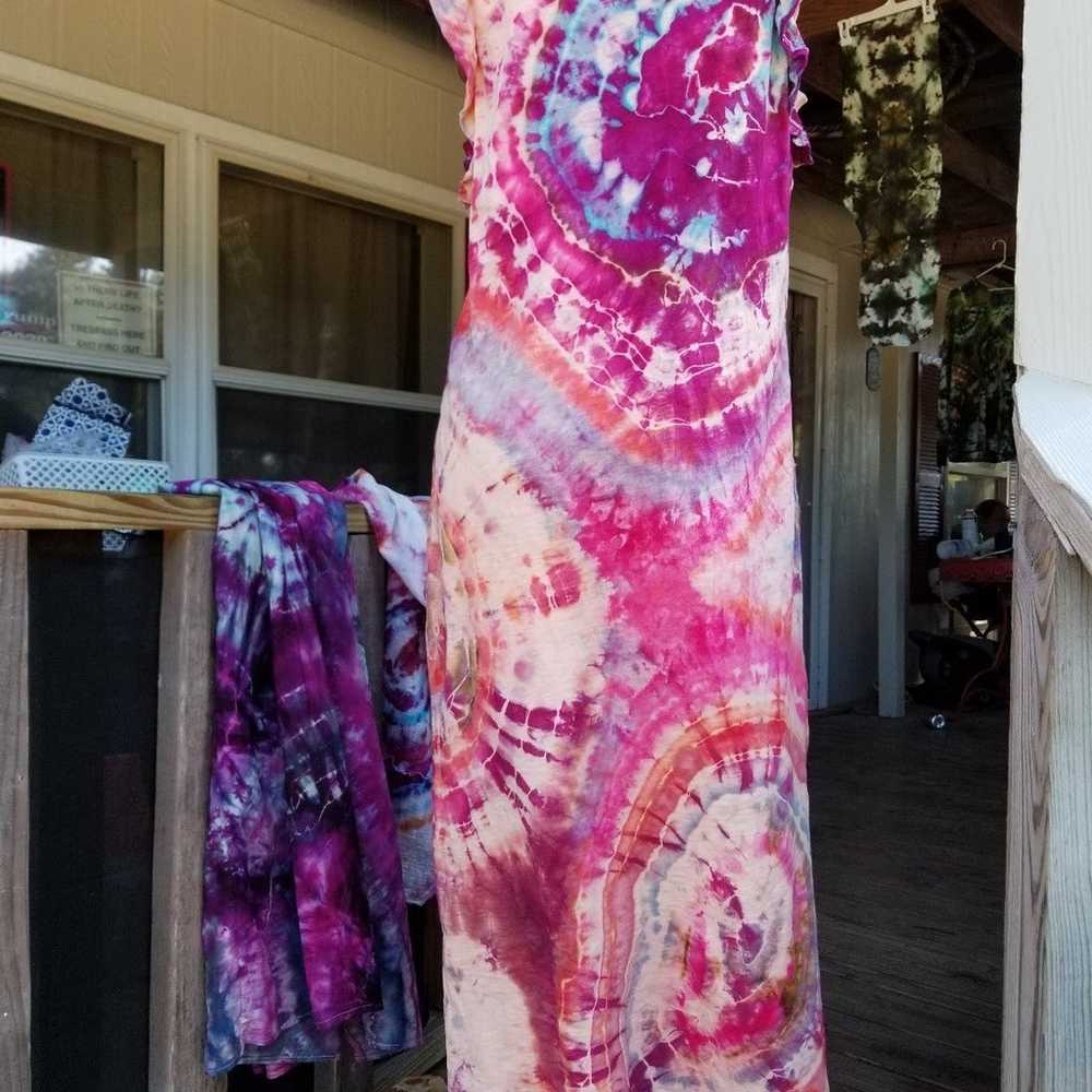 Tie dyed dress - image 3