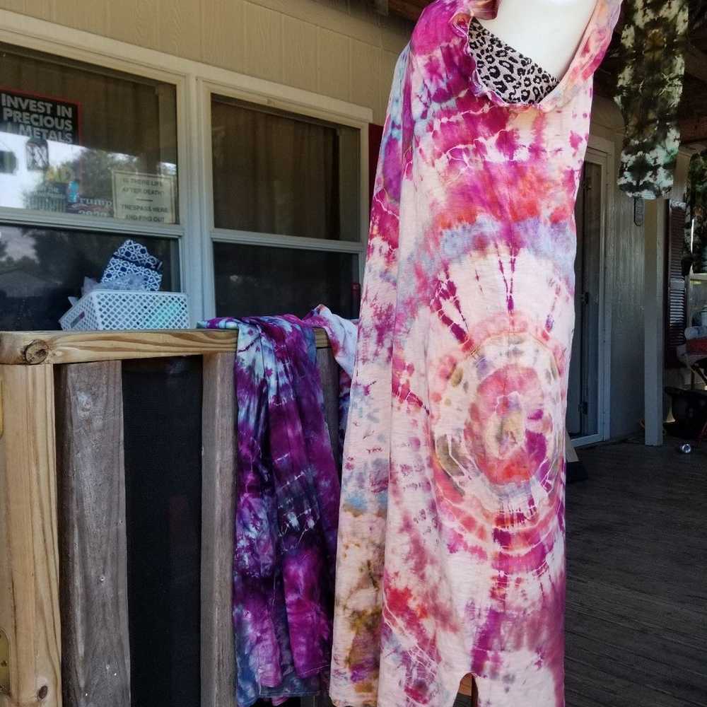 Tie dyed dress - image 4