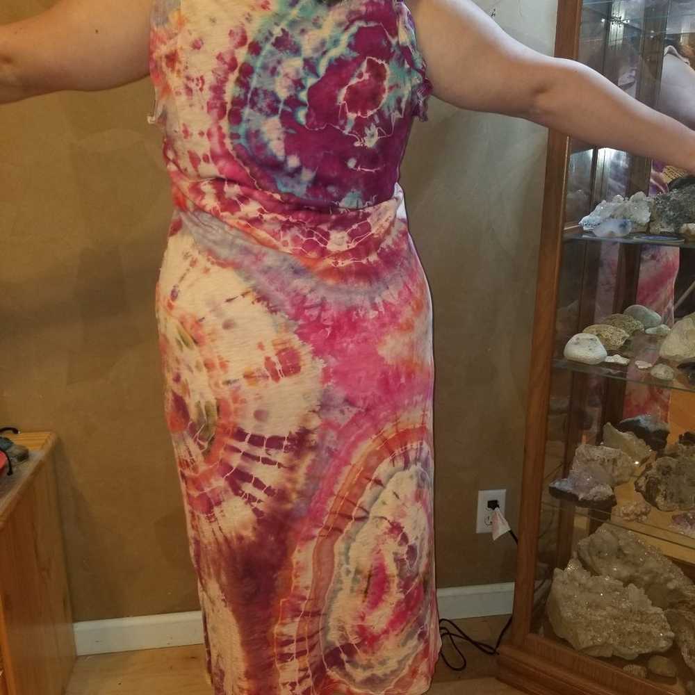 Tie dyed dress - image 9