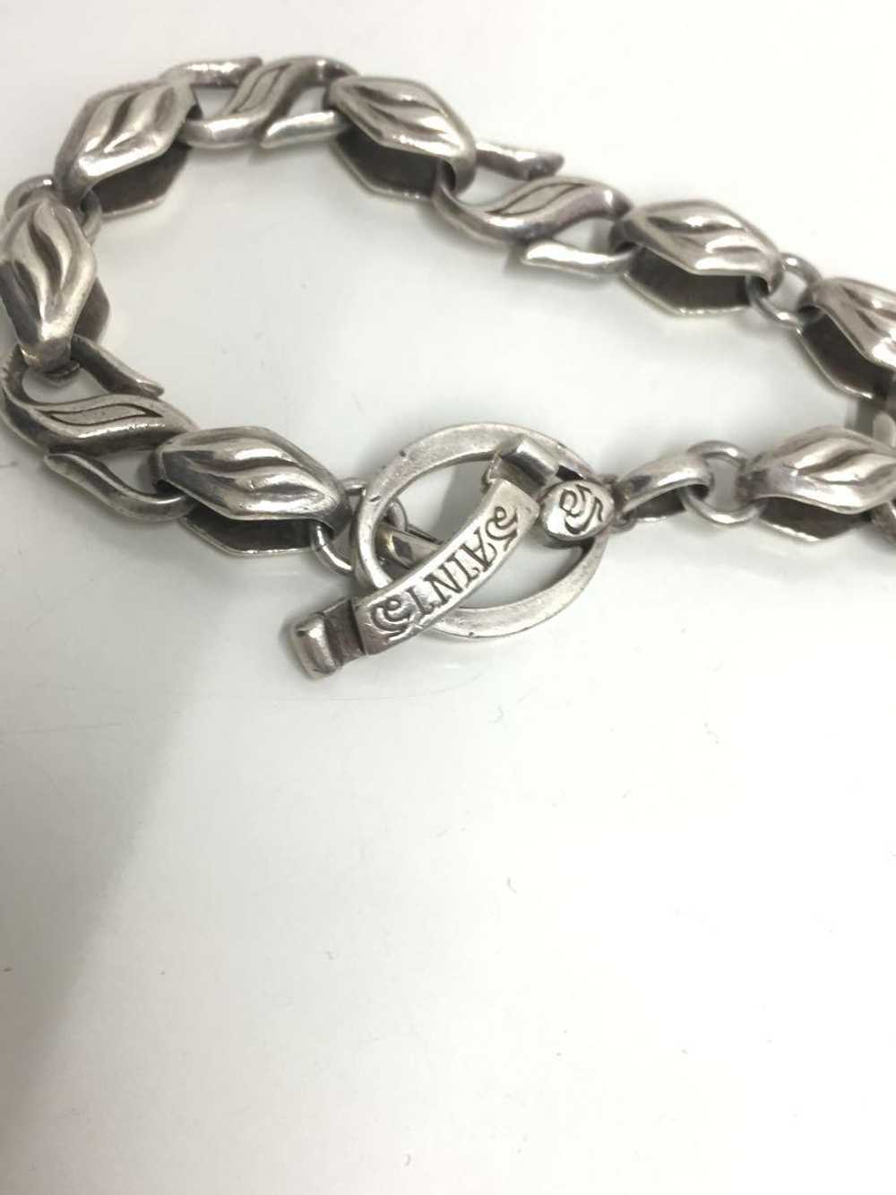 Saints Chain Bracelet Sv925 Slv Men - image 3