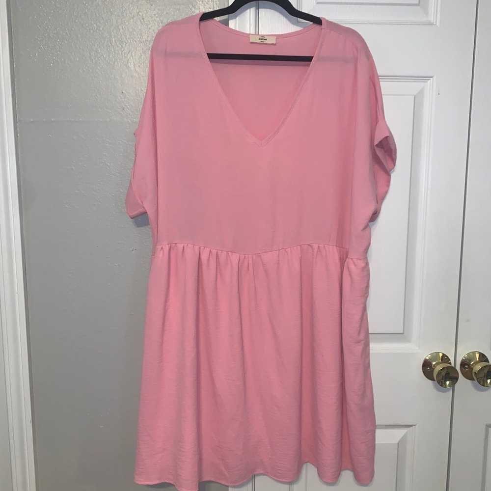 Baby Pink Chic Soul Dress - image 1