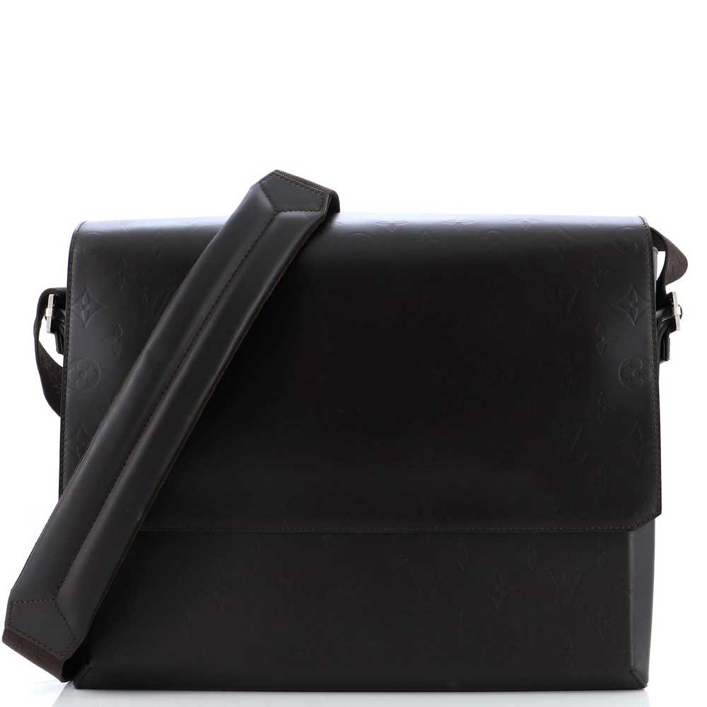 Louis Vuitton Fonzie Handbag Monogram Glace Leath… - image 1