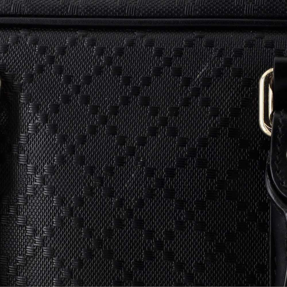GUCCI Bright Convertible Briefcase Diamante Leath… - image 8